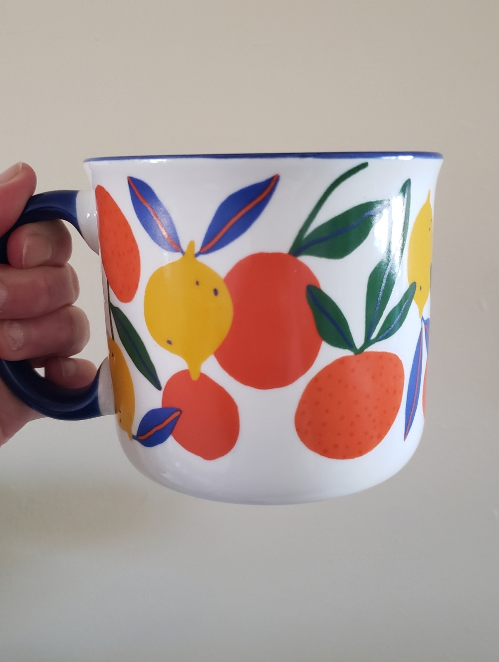 🍋 & 🍊 BNWT Ceramic Mug 4" - O/S